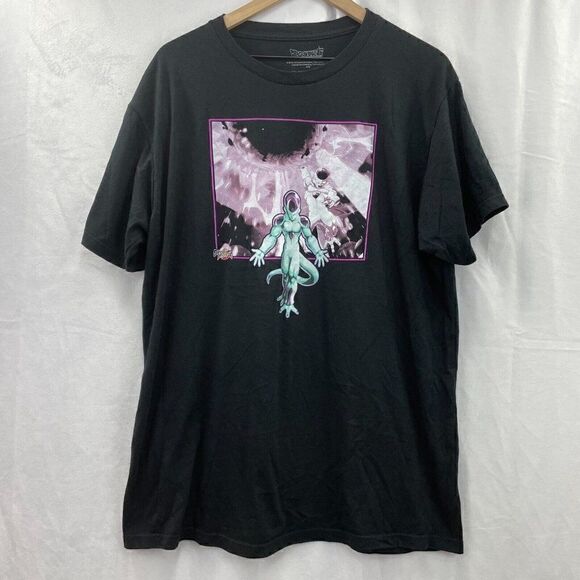 Dragon Ball Z Shirt Mens XL Black Goku Fighters Z Toei Animation Anime Tee - Picture 2 of 5